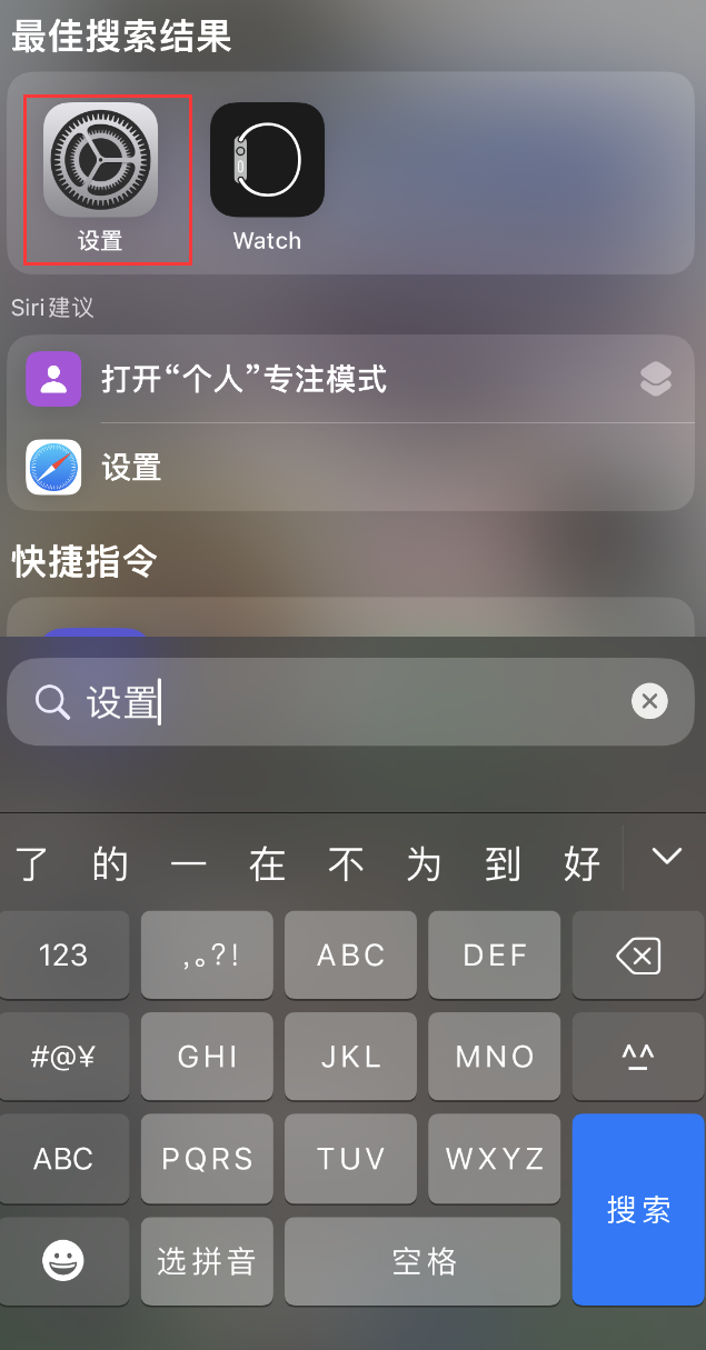 高安苹果手机维修分享：iPhone 找不到“设置”或“App Store”怎么办？ 