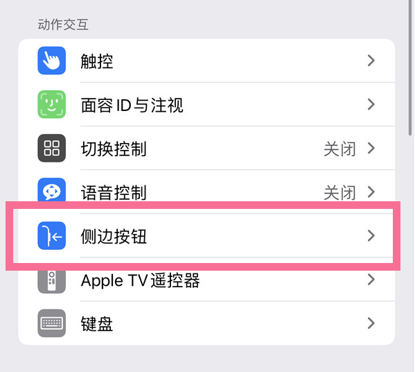 高安苹果14维修店分享iPhone14 Plus侧键双击下载功能关闭方法 