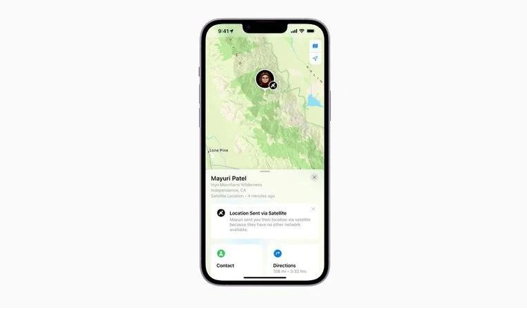 高安苹果14维修分享iPhone14系列中 FindMy功能通过卫星分享位置方法教程 